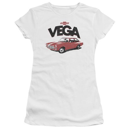 Chevy Juniors Shirt Vega White T-Shirt