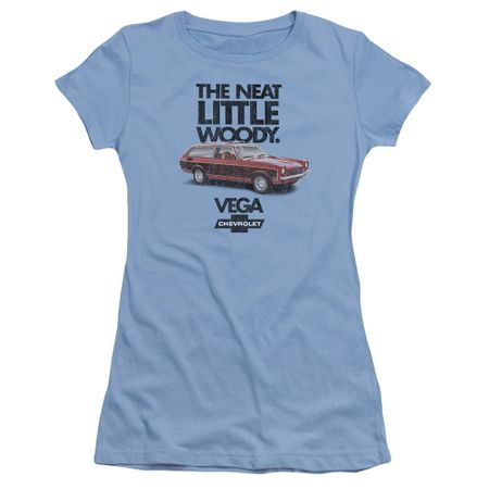 Chevy Juniors Shirt Vega Woody Light Blue T-Shirt