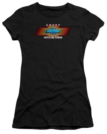 Chevy Juniors Shirt We'll Be There TV Spot Black T-Shirt