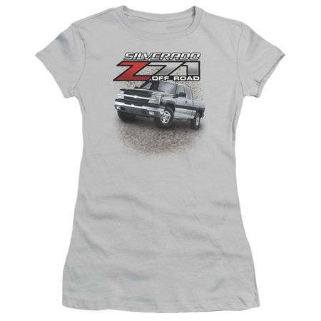 Chevy Juniors Shirt Z71 Silver T-Shirt