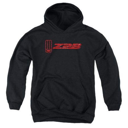Chevy Kids Hoodie Camaro Z28 Logo Black Youth Hoody