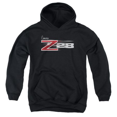 Chevy Kids Hoodie Camaro Z28 Logo Black Youth Hoody