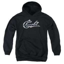 Chevy Kids Hoodie Chevrolet Script Black Youth Hoody Chevy Kids Hoodie Chevrolet Script Black Youth Hoody