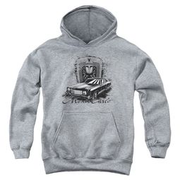 Chevy Kids Hoodie Monte Carlo Sports Grey Youth Hoody