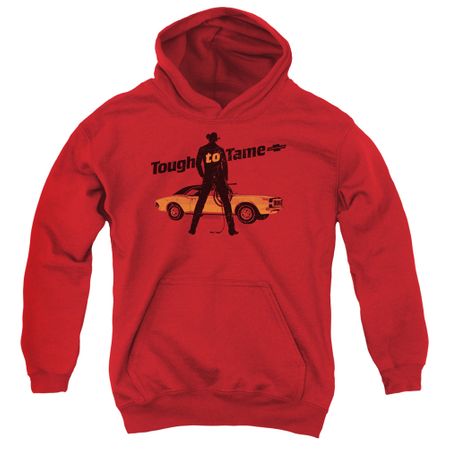 Chevy Kids Hoodie Tough To Tame Red Youth Hoody