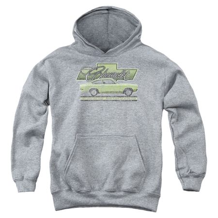Chevy Kids Hoodie Vega Car Of The Year 71 Athletic Heather Youth Hoody