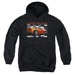 Chevy Kids Hoodie ZO6 checkered Black Youth Hoody Chevy Kids Hoodie ZO6 checkered Black Youth Hoody