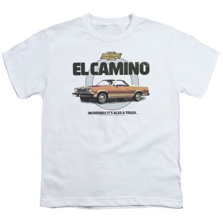 El Camino Chevy Kids Shirt Also A Truck White T-Shirt