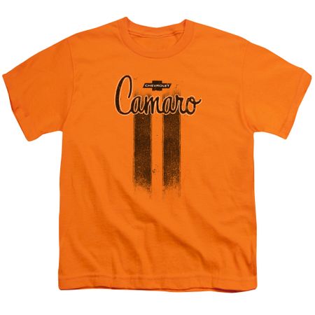Chevy Kids Shirt Camaro Stripes Orange T-Shirt