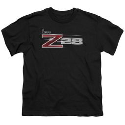 Chevy Kids Shirt Camaro Z28 Logo Black T-Shirt Chevy Kids Shirt Camaro Z28 Logo Black T-Shirt