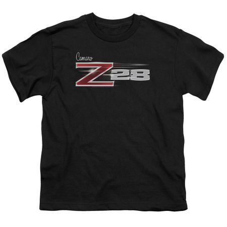 Chevy Kids Shirt Camaro Z28 Logo Black T-Shirt