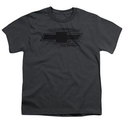 Chevy Kids Shirt Chevrolet Bowtie Tire Tread Charcoal T-Shirt