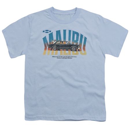 Chevy Kids Shirt Malibu Light Blue T-Shirt