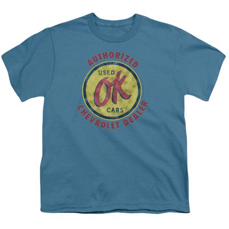 Chevy Kids Shirt OK Used Cars Slate T-Shirt