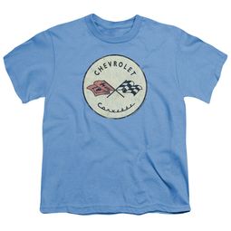 Chevy Kids Shirt Old Vette Carolina Blue T-Shirt