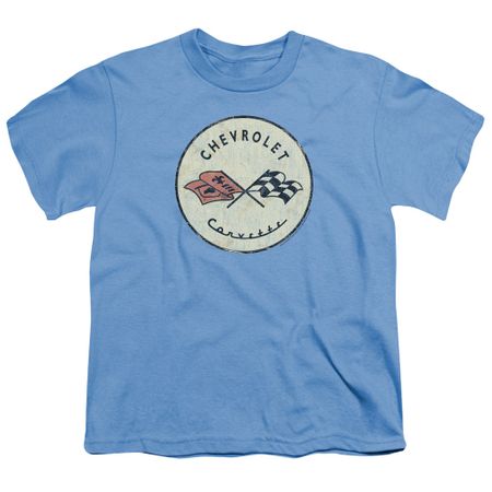 Chevy Kids Shirt Old Vette Carolina Blue T-Shirt