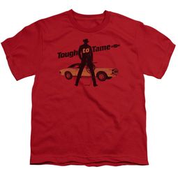 Chevy Kids Shirt Tough To Tame Red T-Shirt