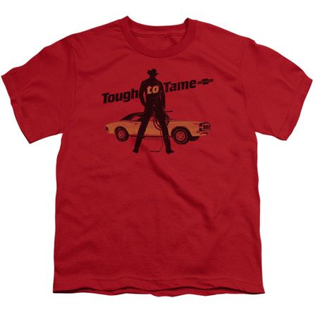 Chevy Kids Shirt Tough To Tame Red T-Shirt
