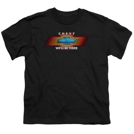 Chevy Kids Shirt We'll Be There TV Spot Black T-Shirt