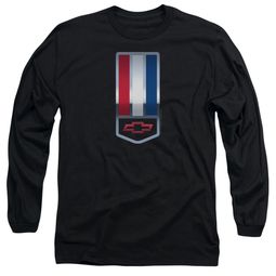 Chevy Long Sleeve Shirt 1998 Camaro Nameplate Black Tee T-Shirt