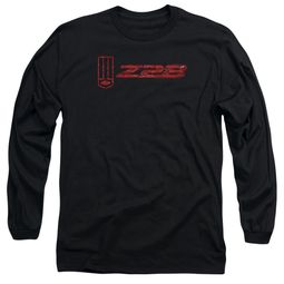 Chevy Long Sleeve Shirt Camaro Z28 Logo Black Tee T-Shirt