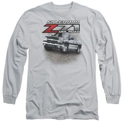 Chevy Long Sleeve Shirt Z71 Silver Tee T-Shirt