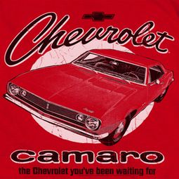 Chevy Retro Camaro Shirts