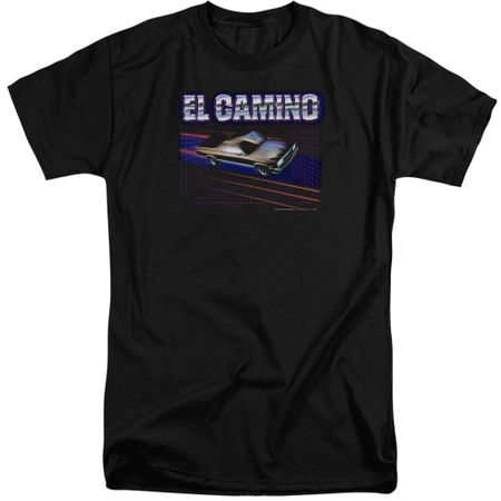 Chevy Shirt 85 El Camino Black Tall T-Shirt