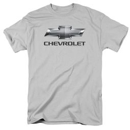 Chevy Shirt Bow Tie Silver T-Shirt