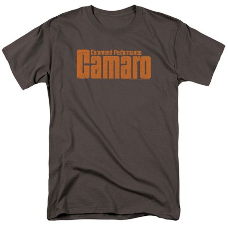 Chevy Shirt Camaro Command Performance Charcoal T-Shirt