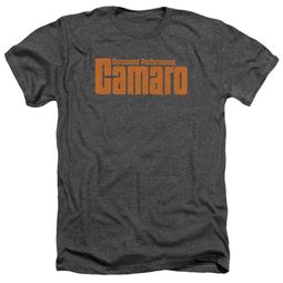 Chevy Shirt Camaro Command Performance Heather Charcoal T-Shirt