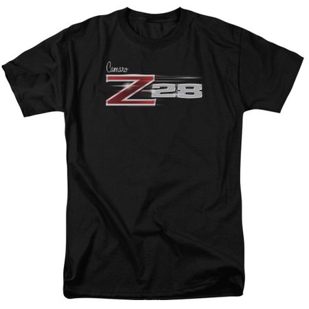 Chevy Shirt Camaro Z28 Logo Black T-Shirt