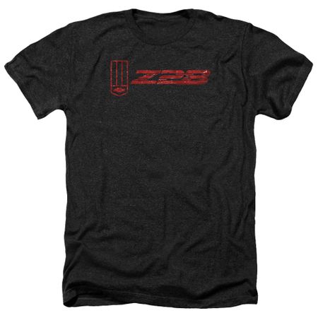 Chevy Shirt Camaro Z28 Logo Heather Black T-Shirt
