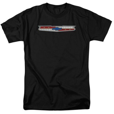 Chevy Shirt Chevrolet 56 Bel Air Emblem Black T-Shirt
