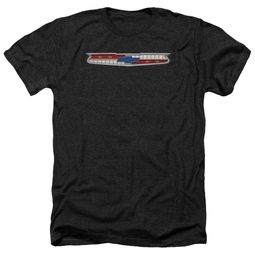Chevy Shirt Chevrolet 56 Bel Air Emblem Heather Black T-Shirt