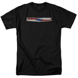 Chevy Shirt Chevrolet 56 Bel Air Emblem Tall Black T-Shirt
