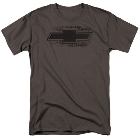Chevy Shirt Chevrolet Bowtie Tire Tread Charcoal T-Shirt