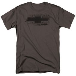Chevy Shirt Chevrolet Bowtie Tire Tread Charcoal T-Shirt