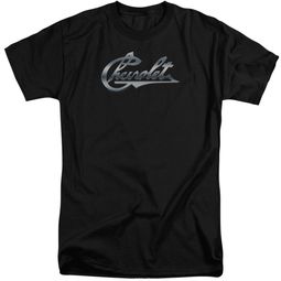 Chevy Shirt Chevrolet Script Tall Black T-Shirt Chevy Shirt Chevrolet Script Tall Black T-Shirt