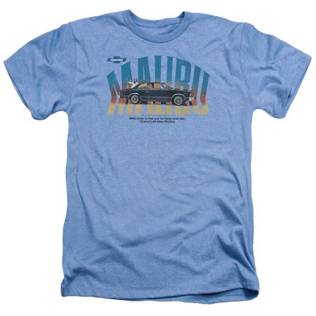 Chevy Shirt Malibu Heather Light Blue T-Shirt