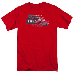 Chevy Shirt See The USA Chevrolet Red T-Shirt