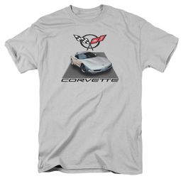 Chevy Shirt Silver 01 Vette Silver T-Shirt