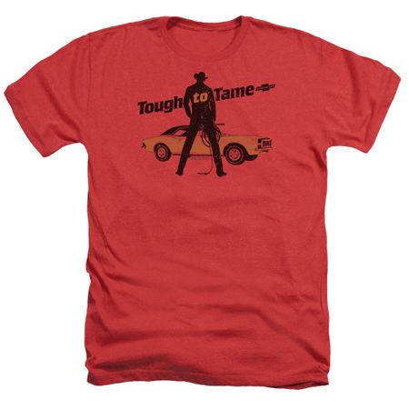 Chevy Shirt Tough To Tame Heather Red T-Shirt