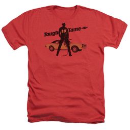 Chevy Shirt Tough To Tame Heather Red T-Shirt