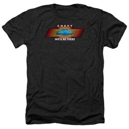 Chevy Shirt We'll Be There TV Spot Heather Black T-Shirt