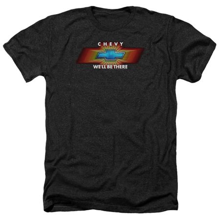 Chevy Shirt We'll Be There TV Spot Heather Black T-Shirt