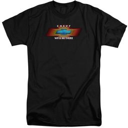 Chevy Shirt We'll Be There TV Spot Tall Black T-Shirt