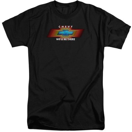 Chevy Shirt We'll Be There TV Spot Tall Black T-Shirt
