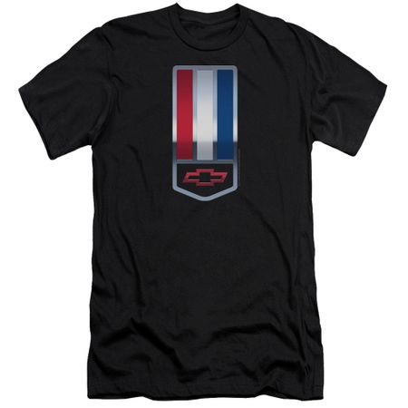 Chevy Slim Fit Shirt 1998 Camaro Nameplate Black T-Shirt