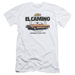 El Camino Chevy Slim Fit Shirt Also A Truck White T-Shirt